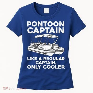 Pontoon Captain Boat Owner Women's T-Shirt