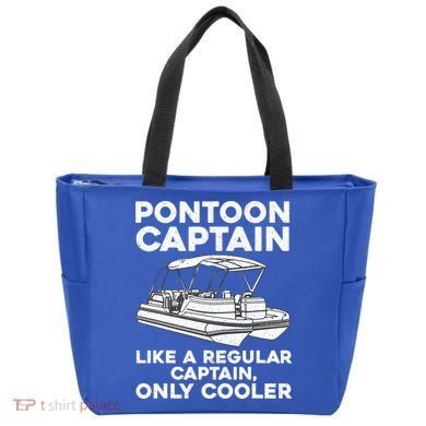 Pontoon Captain Boat Owner Tote Bag