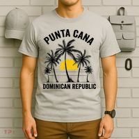 Punta Cana Beach Souvenir RD Dominican Republic 2022 T-Shirt thumb 6