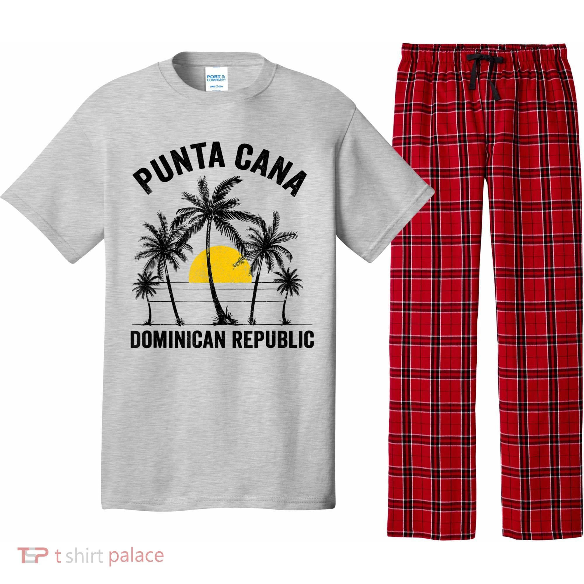 Punta Cana Beach Souvenir RD Dominican Republic 2022 Pajama Set