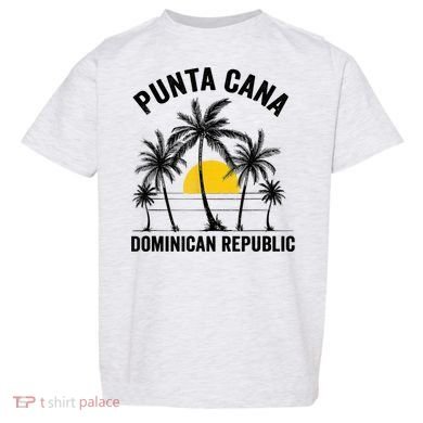 Punta Cana Beach Souvenir RD Dominican Republic 2022 Toddler T-Shirt