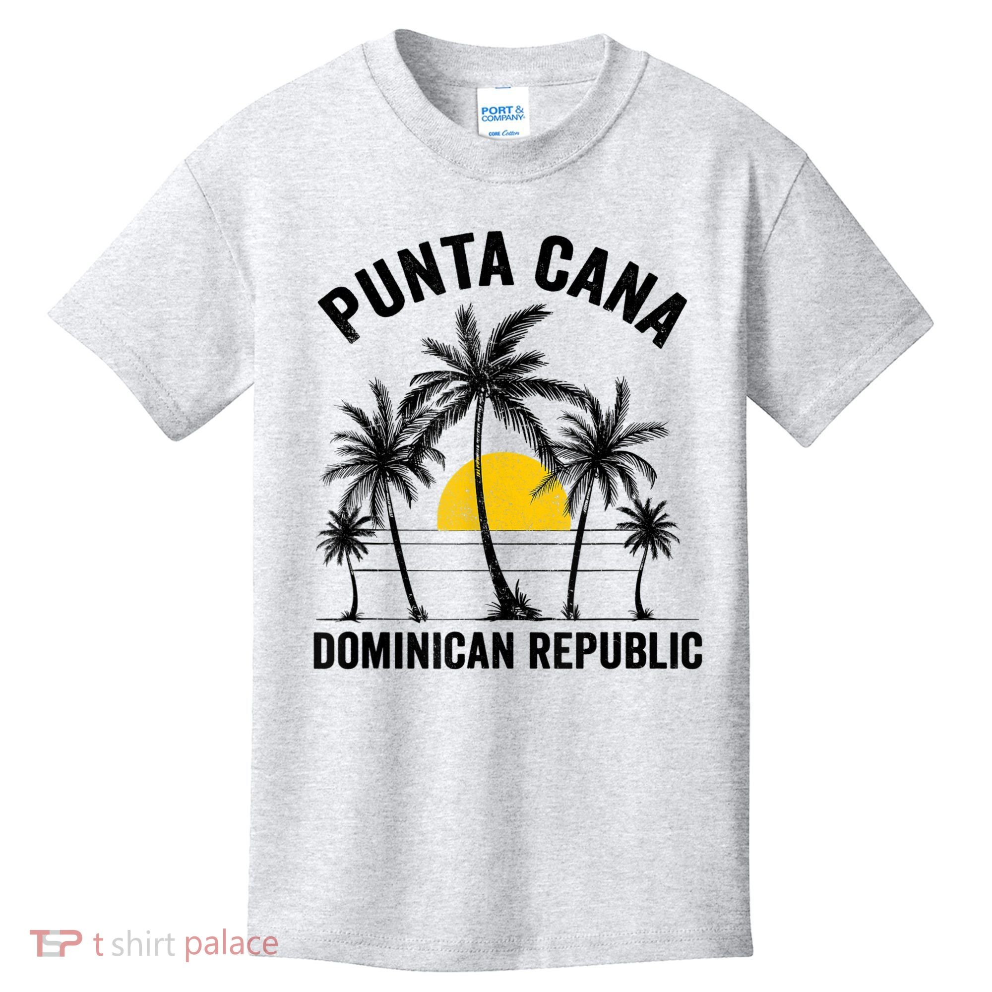 Punta Cana Beach Souvenir RD Dominican Republic 2022 Kids T-Shirt