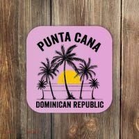 Punta Cana Beach Souvenir RD Dominican Republic 2022 Coaster thumb 0