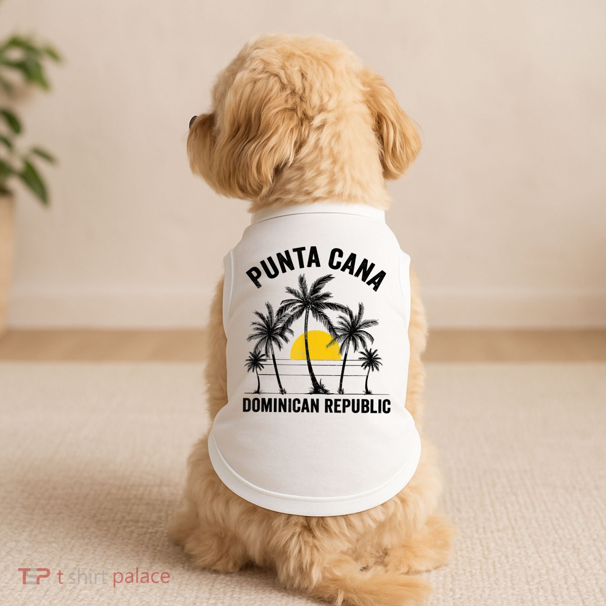 Punta Cana Beach Souvenir RD Dominican Republic 2022 Doggie Tank