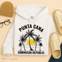 Punta Cana Beach Souvenir RD Dominican Republic 2022 Hoodie thumb 4