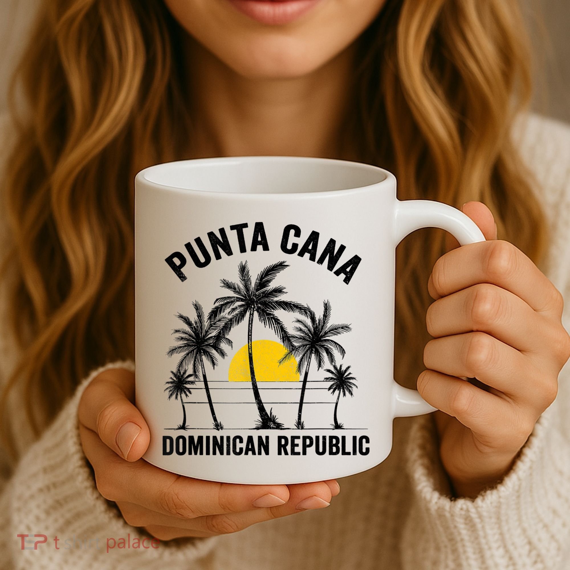 Punta Cana Beach Souvenir RD Dominican Republic 2022 Coffee Mug