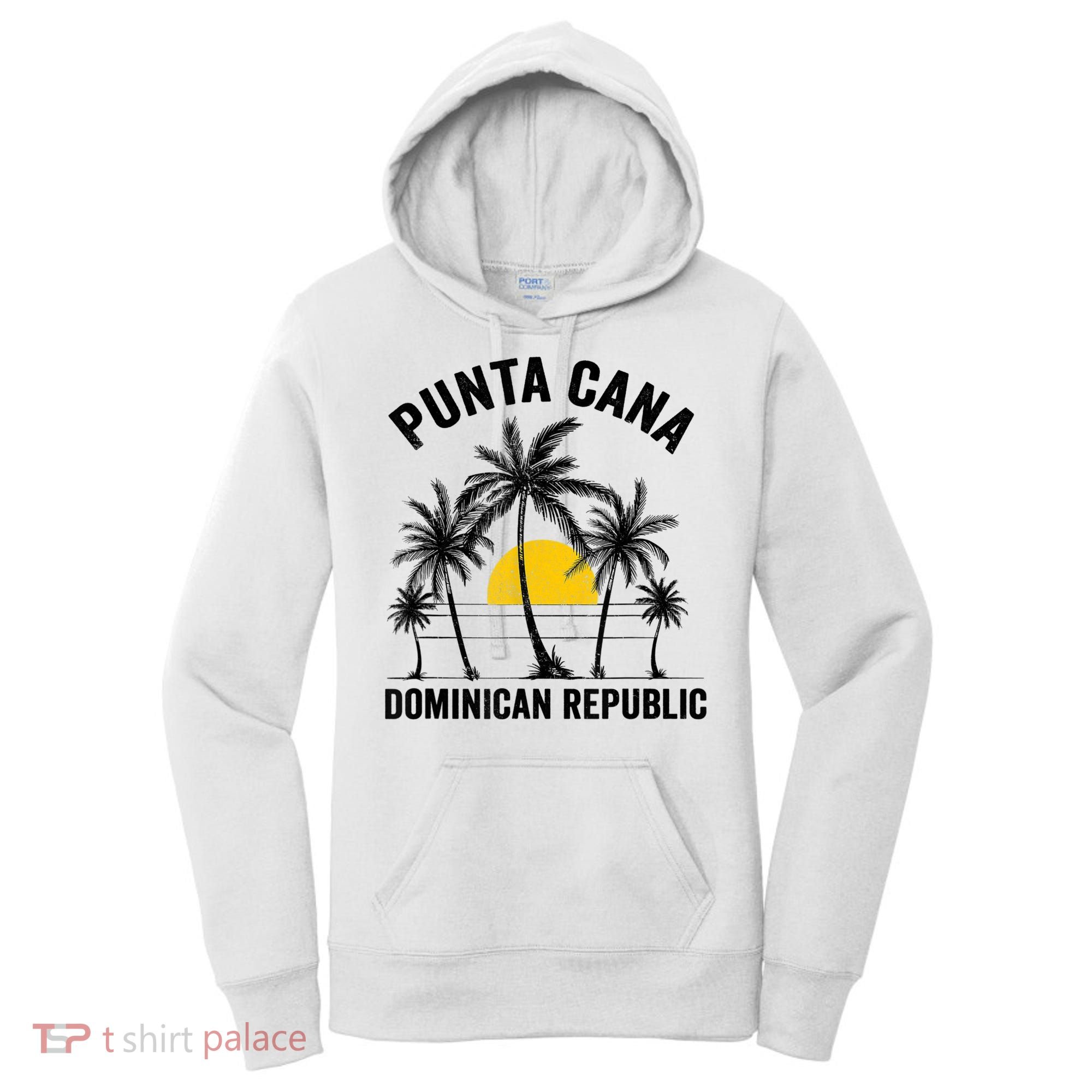Punta Cana Beach Souvenir RD Dominican Republic 2022 Women's Hoodie