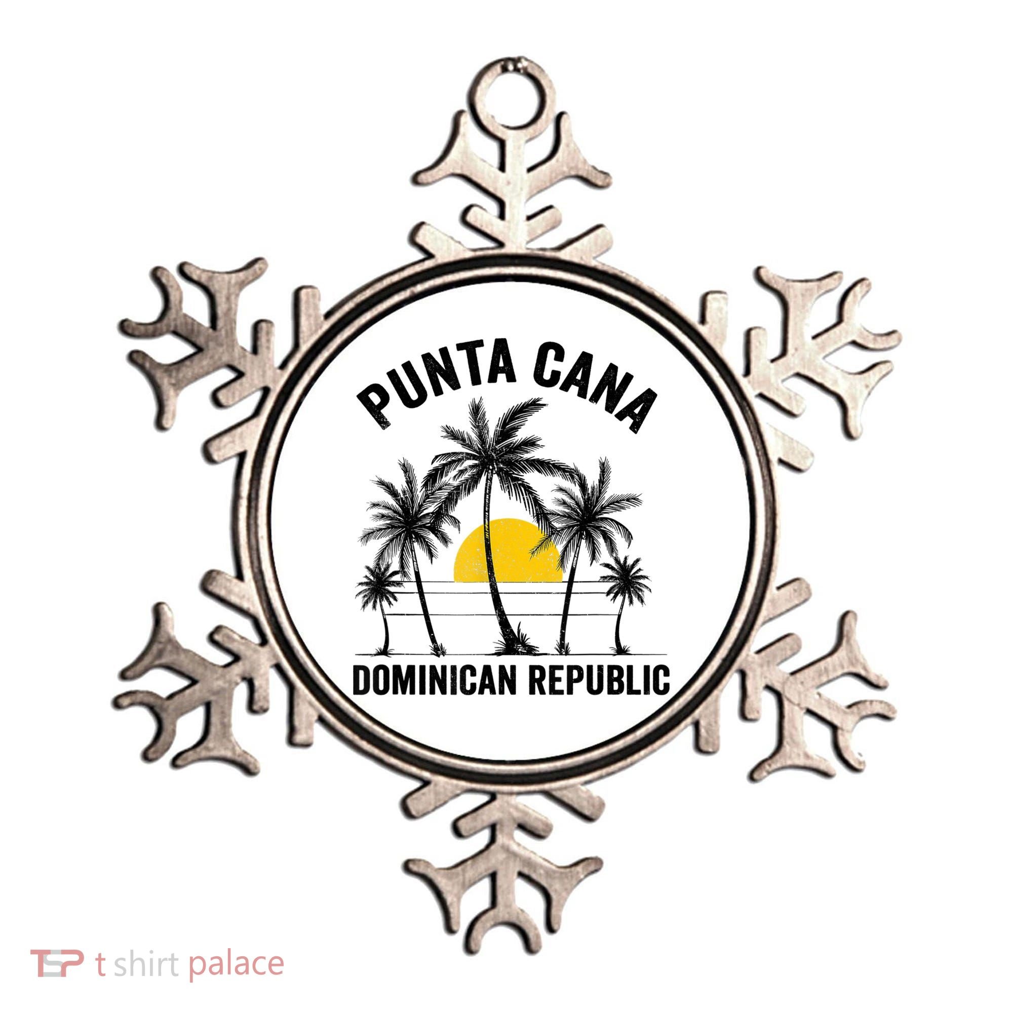Punta Cana Beach Souvenir RD Dominican Republic 2022 Ornament