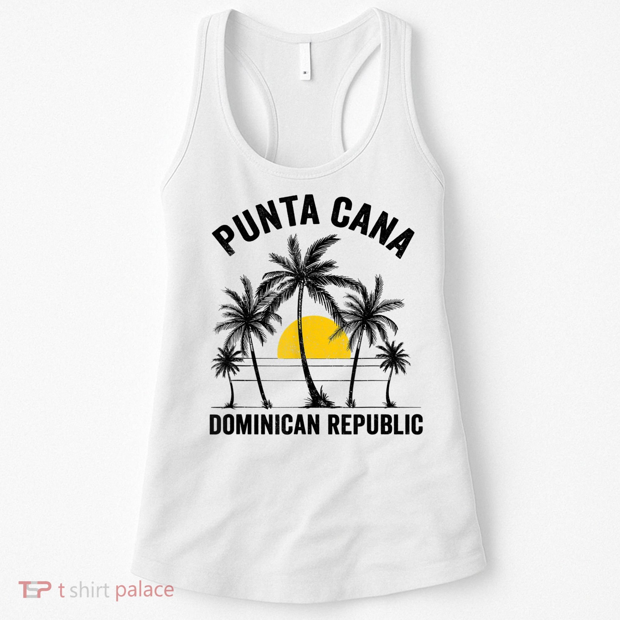 Punta Cana Beach Souvenir RD Dominican Republic 2022 Women's Tank Top