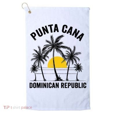 Punta Cana Beach Souvenir RD Dominican Republic 2022 Golf Towel