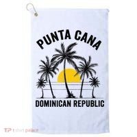 Punta Cana Beach Souvenir RD Dominican Republic 2022 Golf Towel thumb 0