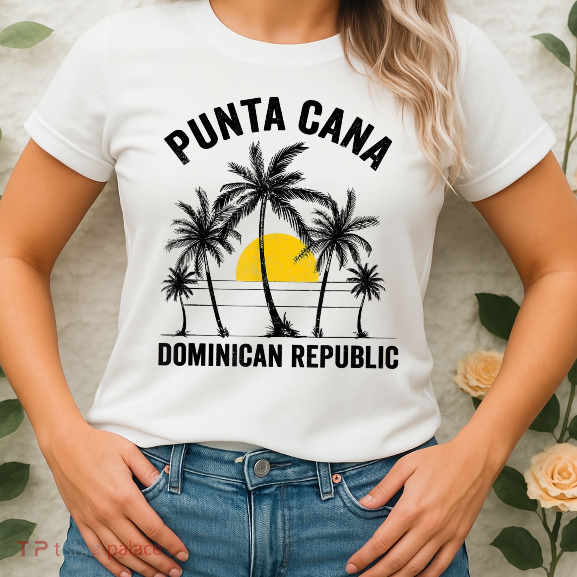 Punta Cana Beach Souvenir RD Dominican Republic 2022 Women's T-Shirt