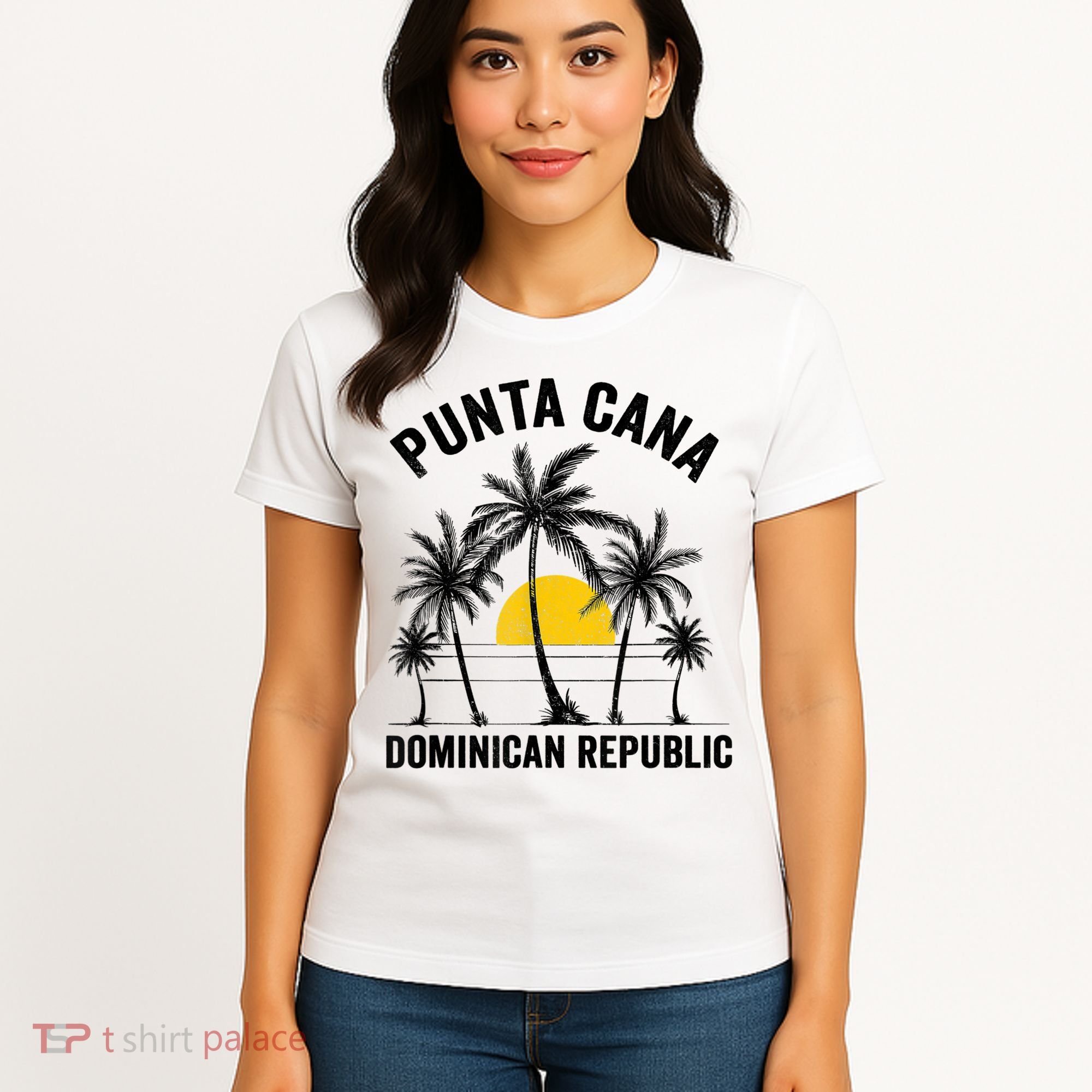 Punta Cana Beach Souvenir RD Dominican Republic 2022 Women's T-Shirt