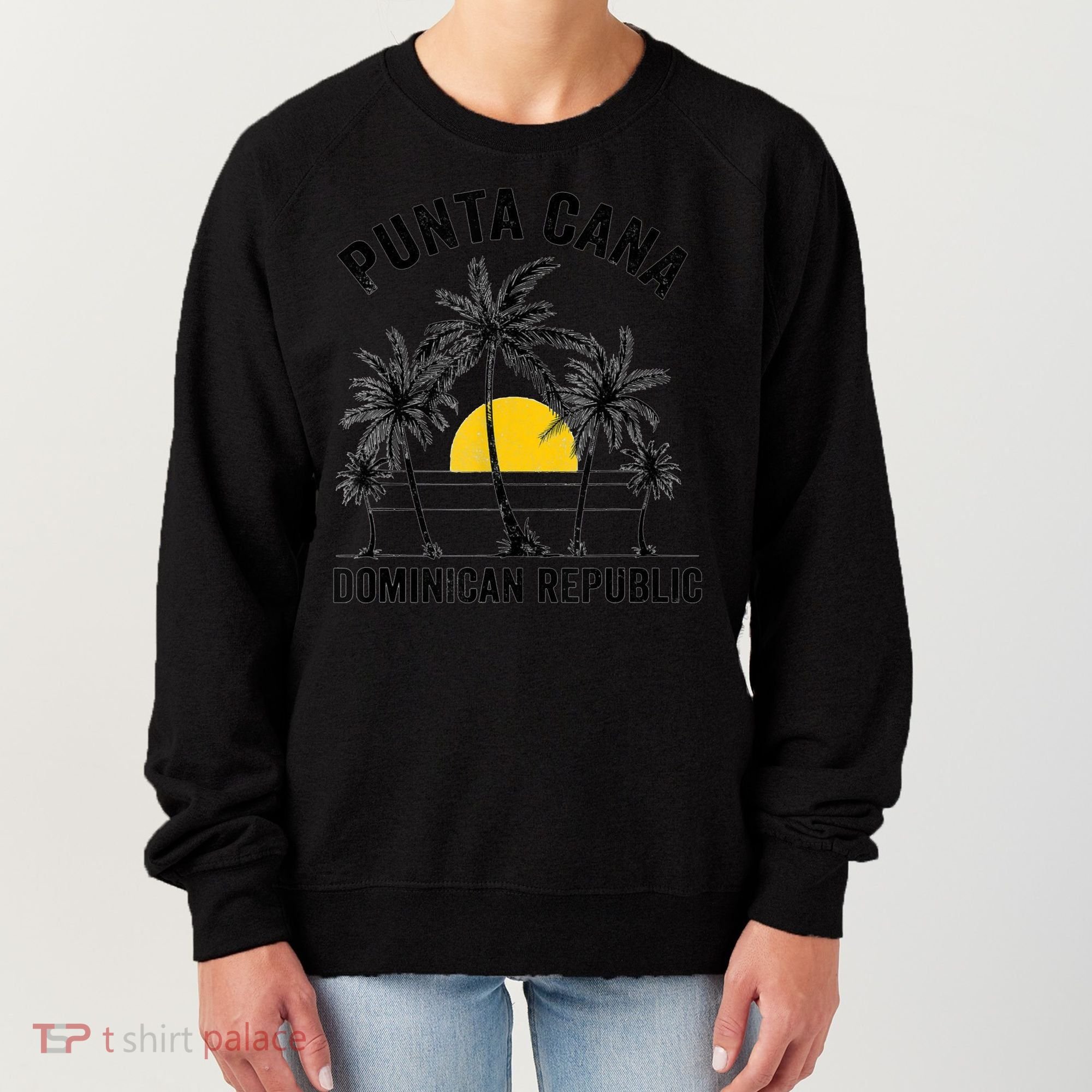 Punta Cana Beach Souvenir Rd Dominican Republic Women's Sweatshirt