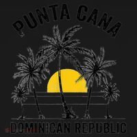 Punta Cana Beach Souvenir Rd Dominican Republic Backpack thumb 2