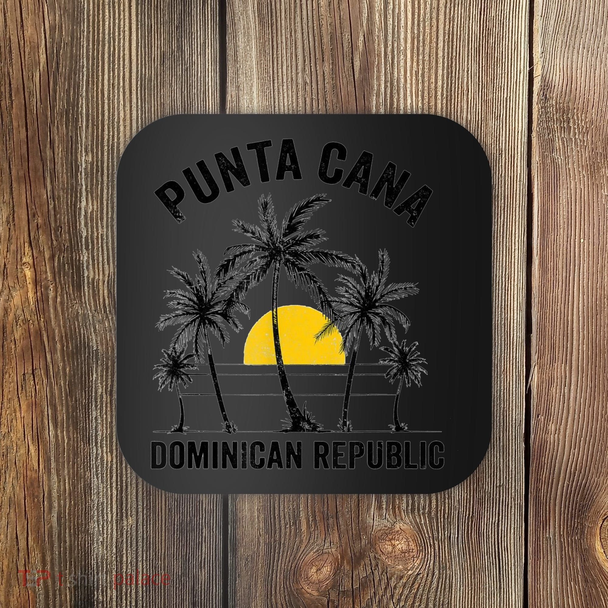 Punta Cana Beach Souvenir Rd Dominican Republic Coaster