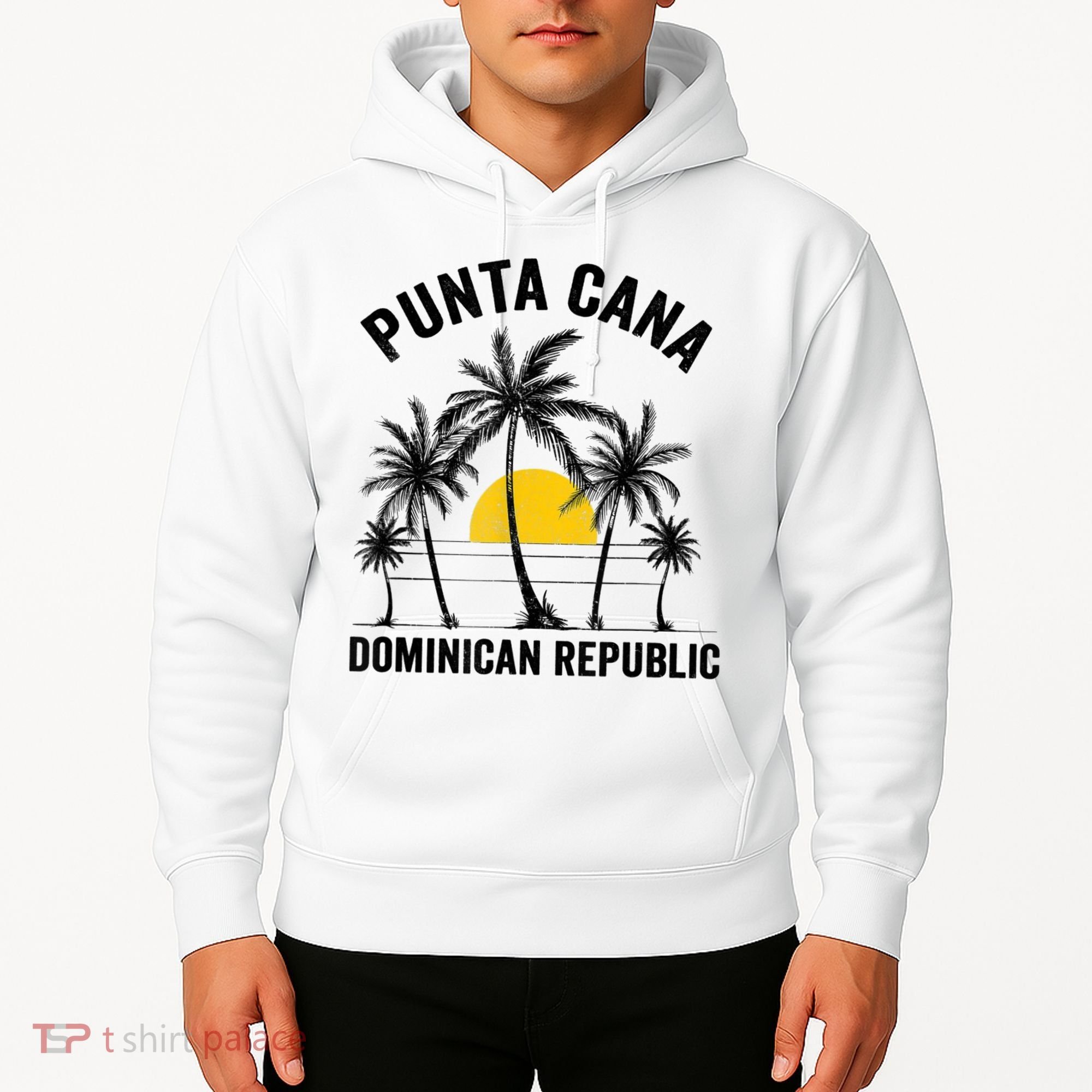 Punta Cana Beach Souvenir Rd Dominican Republic Hoodie