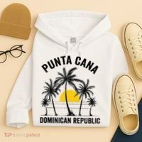 Punta Cana Beach Souvenir Rd Dominican Republic Hoodie thumb 4