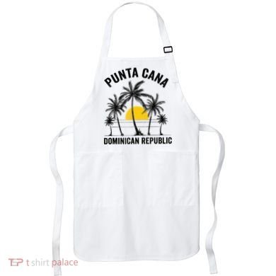 Punta Cana Beach Souvenir Rd Dominican Republic Apron