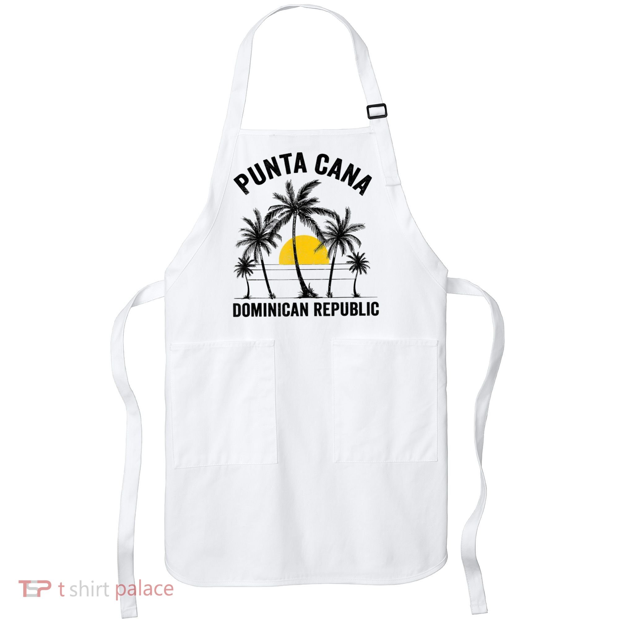 Punta Cana Beach Souvenir Rd Dominican Republic Apron