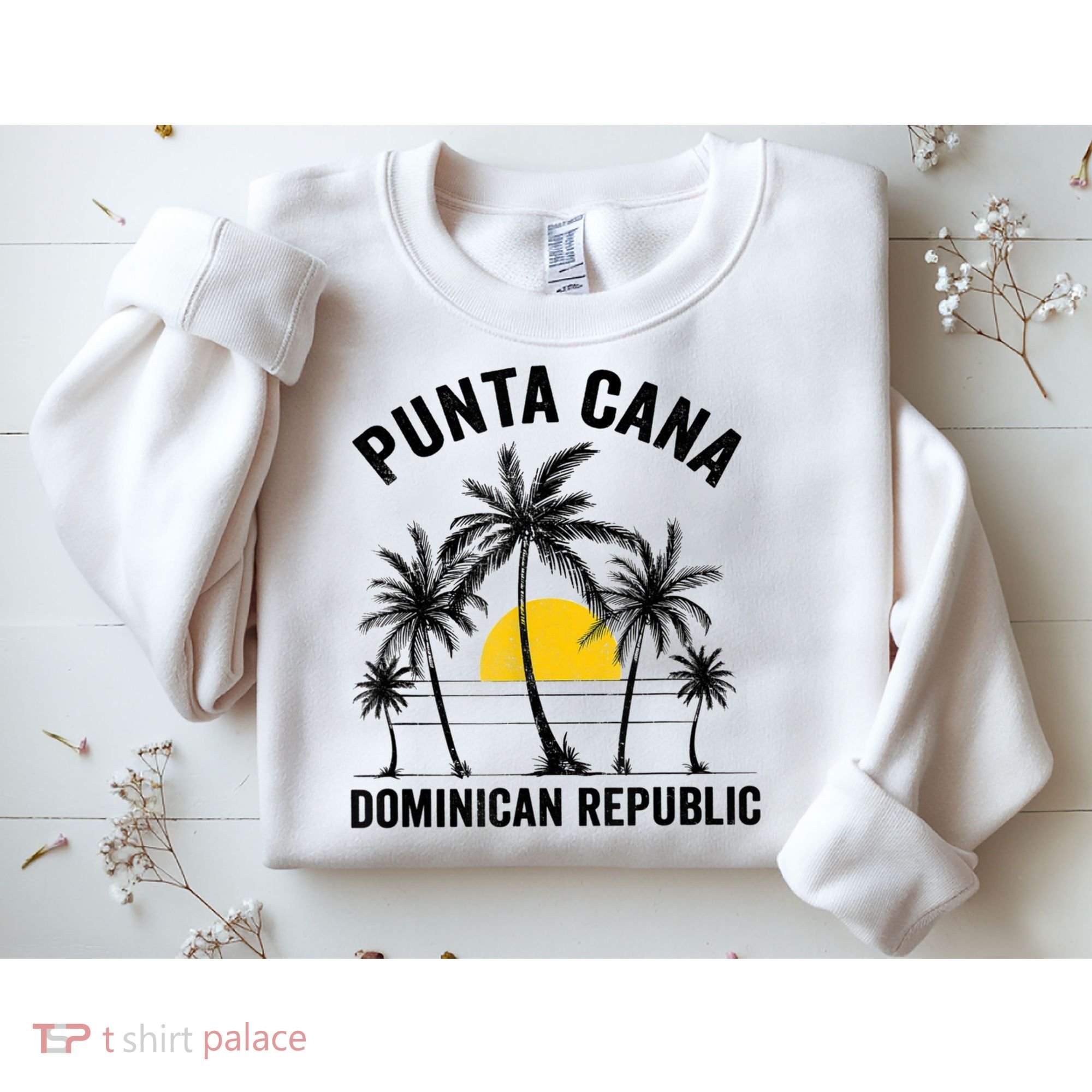 Punta Cana Beach Souvenir Rd Dominican Republic Sweatshirt