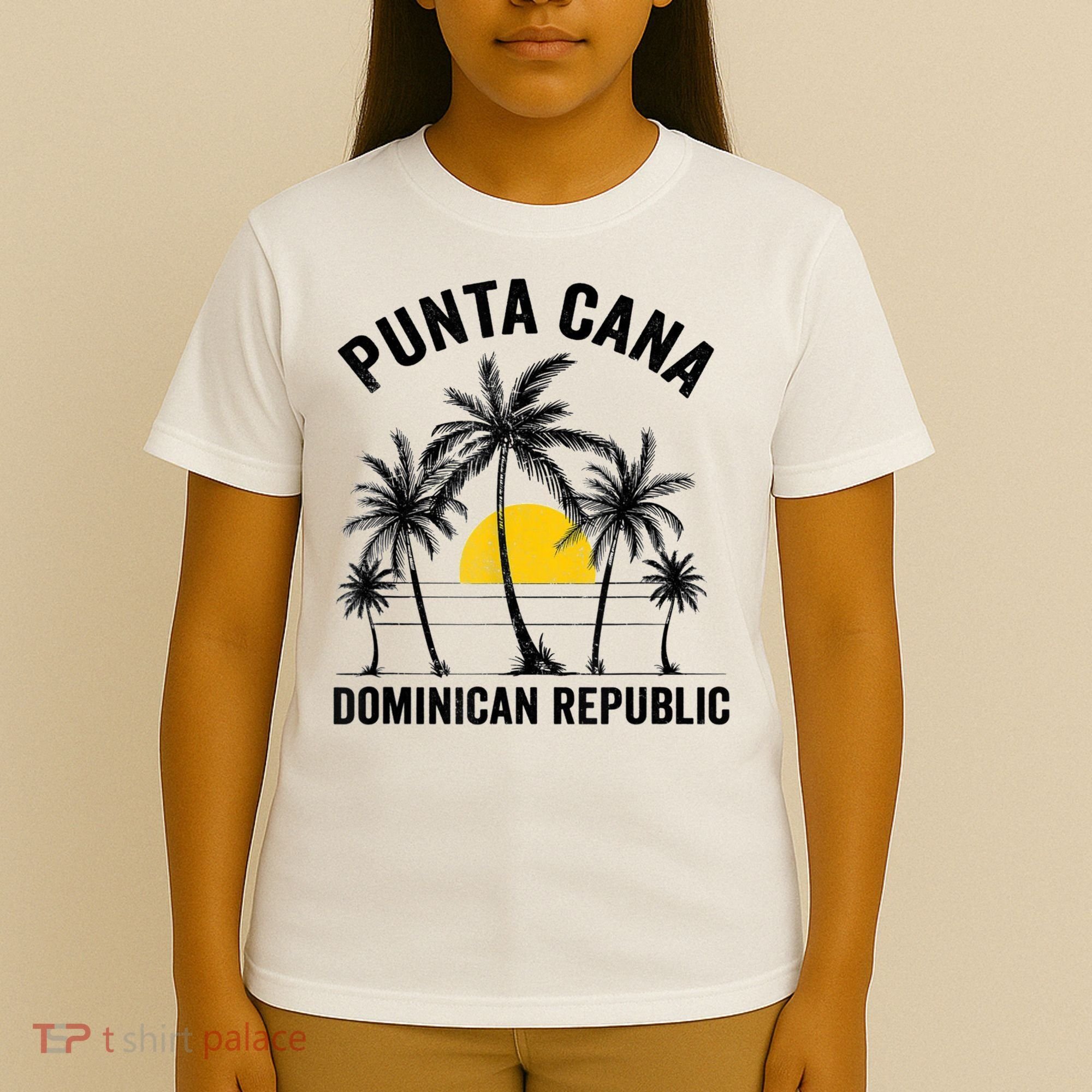 Punta Cana Beach Souvenir Rd Dominican Republic T-Shirt