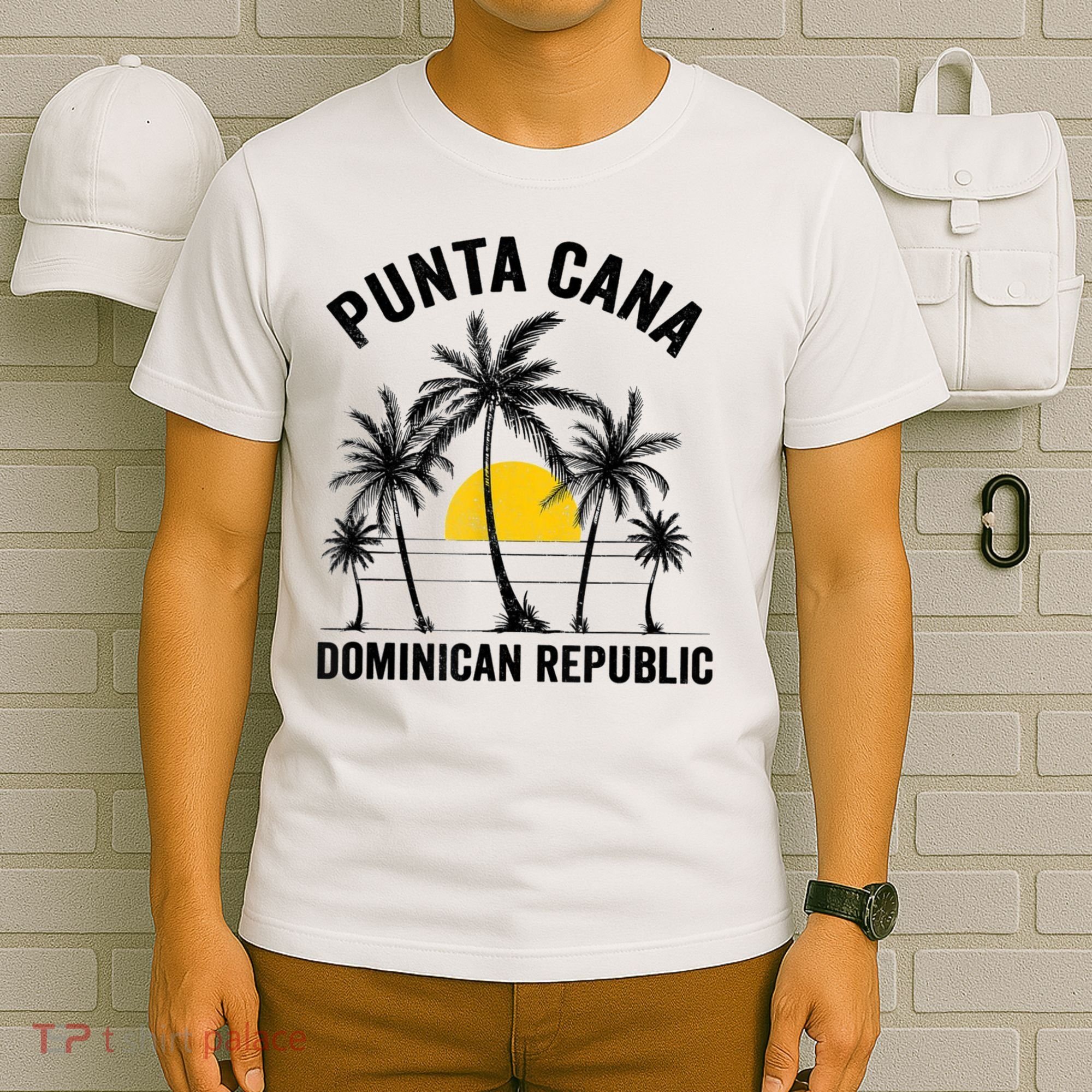 Punta Cana Beach Souvenir Rd Dominican Republic T-Shirt