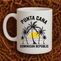 Punta Cana Beach Souvenir Rd Dominican Republic Coffee Mug thumb 2