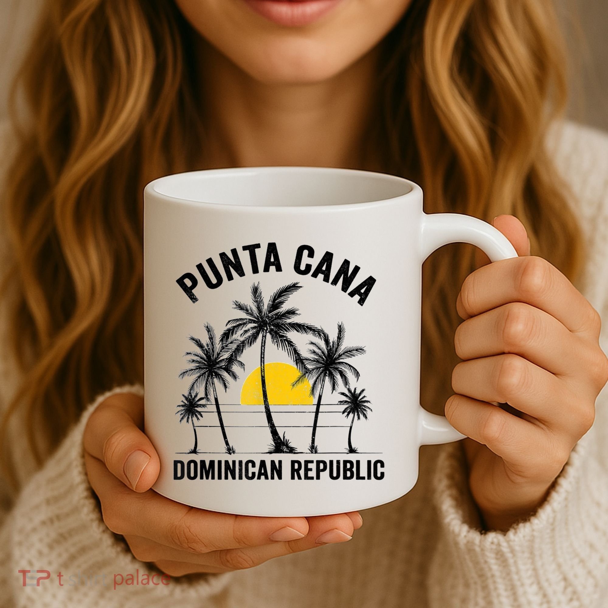 Punta Cana Beach Souvenir Rd Dominican Republic Coffee Mug