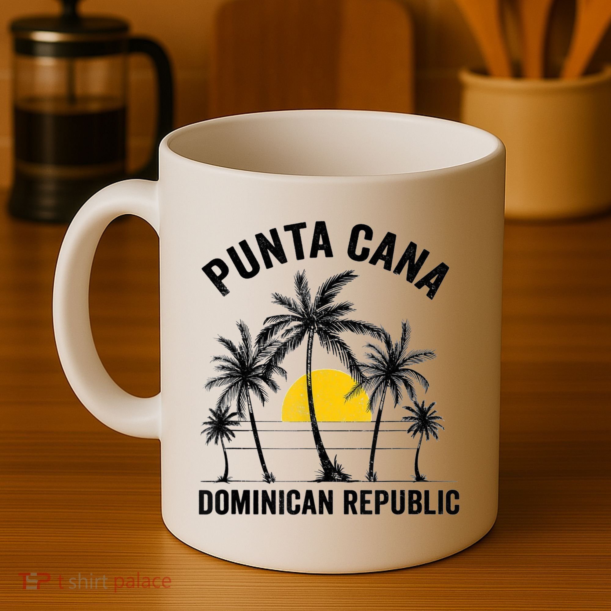 Punta Cana Beach Souvenir Rd Dominican Republic Coffee Mug