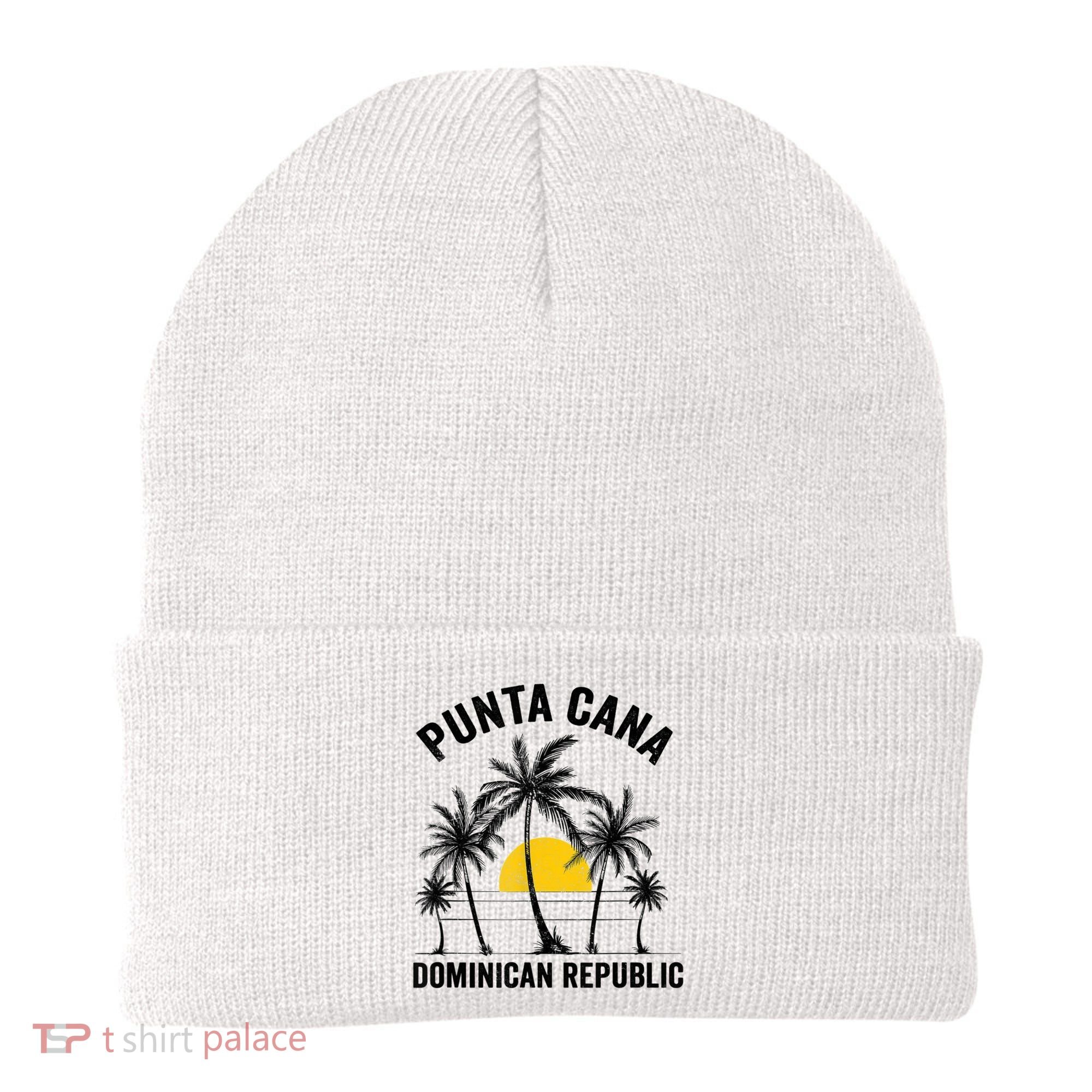 Punta Cana Beach Souvenir Rd Dominican Republic Beanie