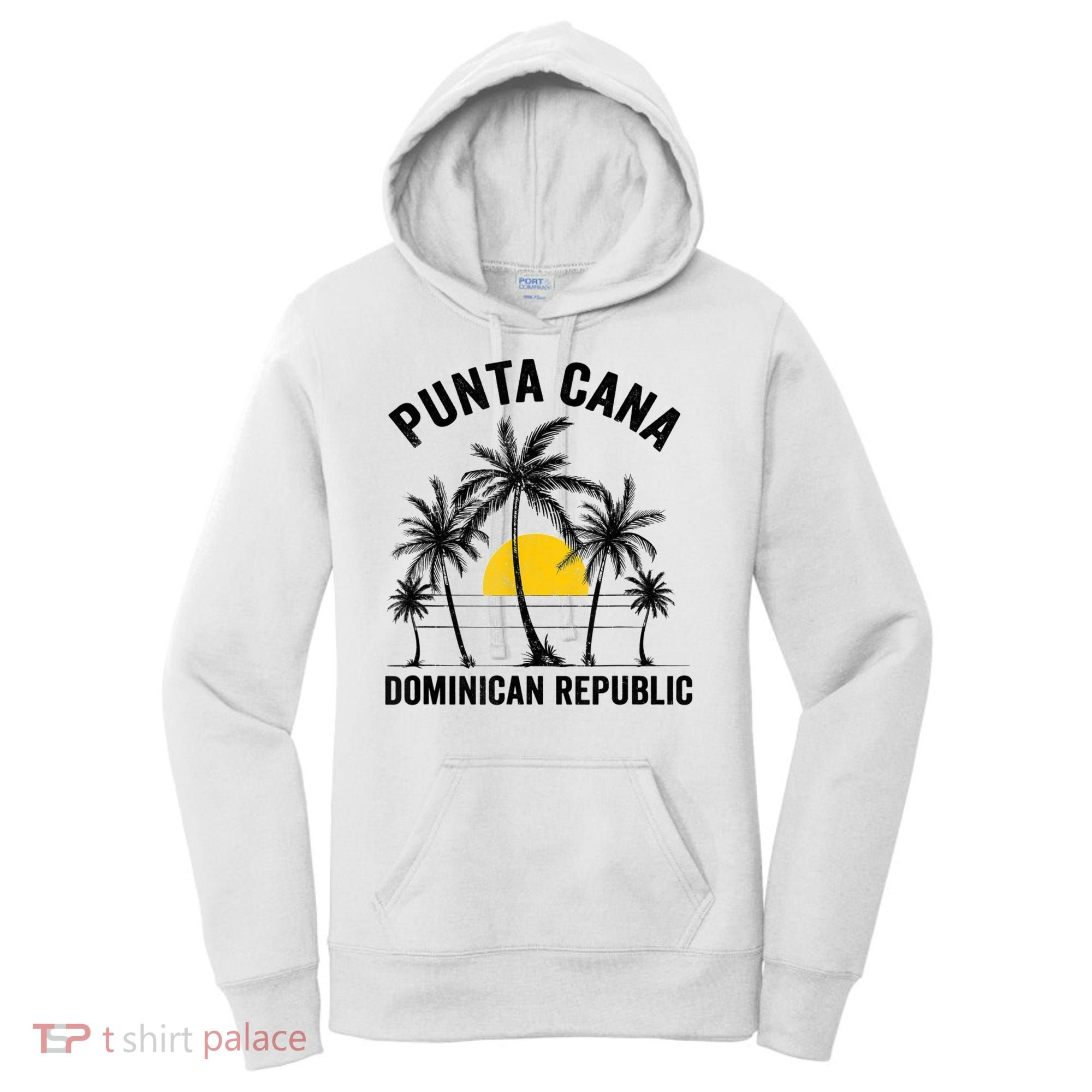 Punta Cana Beach Souvenir Rd Dominican Republic Women's Hoodie