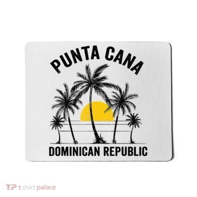 Punta Cana Beach Souvenir Rd Dominican Republic Mousepad