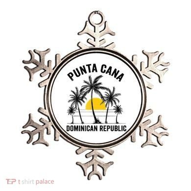 Punta Cana Beach Souvenir Rd Dominican Republic Ornament