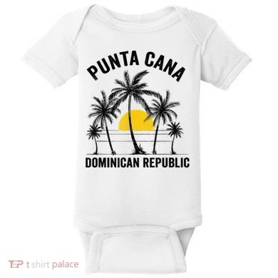 Punta Cana Beach Souvenir Rd Dominican Republic Baby Bodysuit