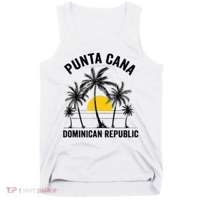 Punta Cana Beach Souvenir Rd Dominican Republic Tank Top