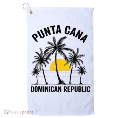 Punta Cana Beach Souvenir Rd Dominican Republic Golf Towel