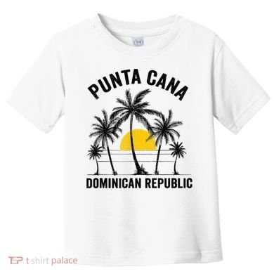 Punta Cana Beach Souvenir Rd Dominican Republic Toddler T-Shirt