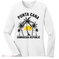 Punta Cana Beach Souvenir Rd Dominican Republic Women's Long Sleeve Shirt thumb 0