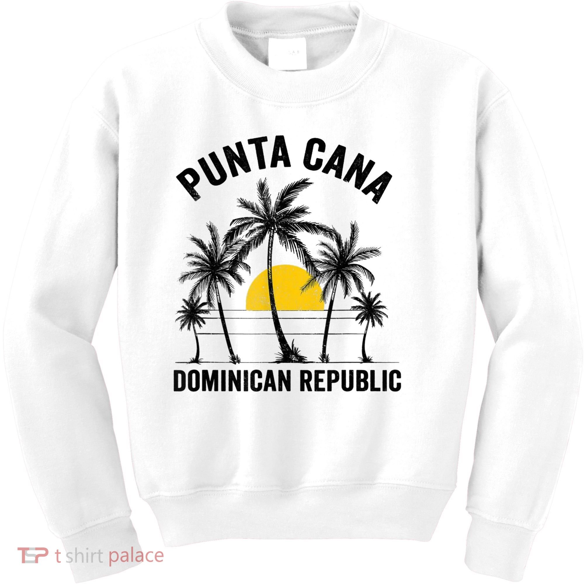 Punta Cana Beach Souvenir Rd Dominican Republic Kids Sweatshirt