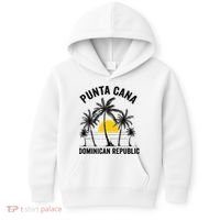 Punta Cana Beach Souvenir Rd Dominican Republic Kids Hoodie thumb 0