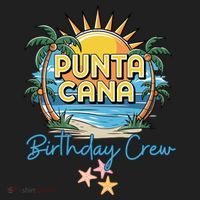 Punta Cana Birthday Crew Tropical Celebration Vibes Women's Sweatshirt thumb 2