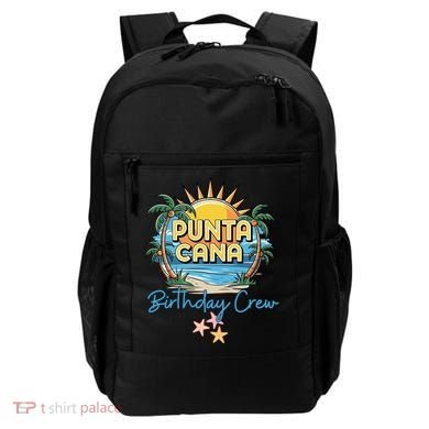 Punta Cana Birthday Crew Tropical Celebration Vibes Backpack