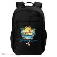 Punta Cana Birthday Crew Tropical Celebration Vibes Backpack thumb 0