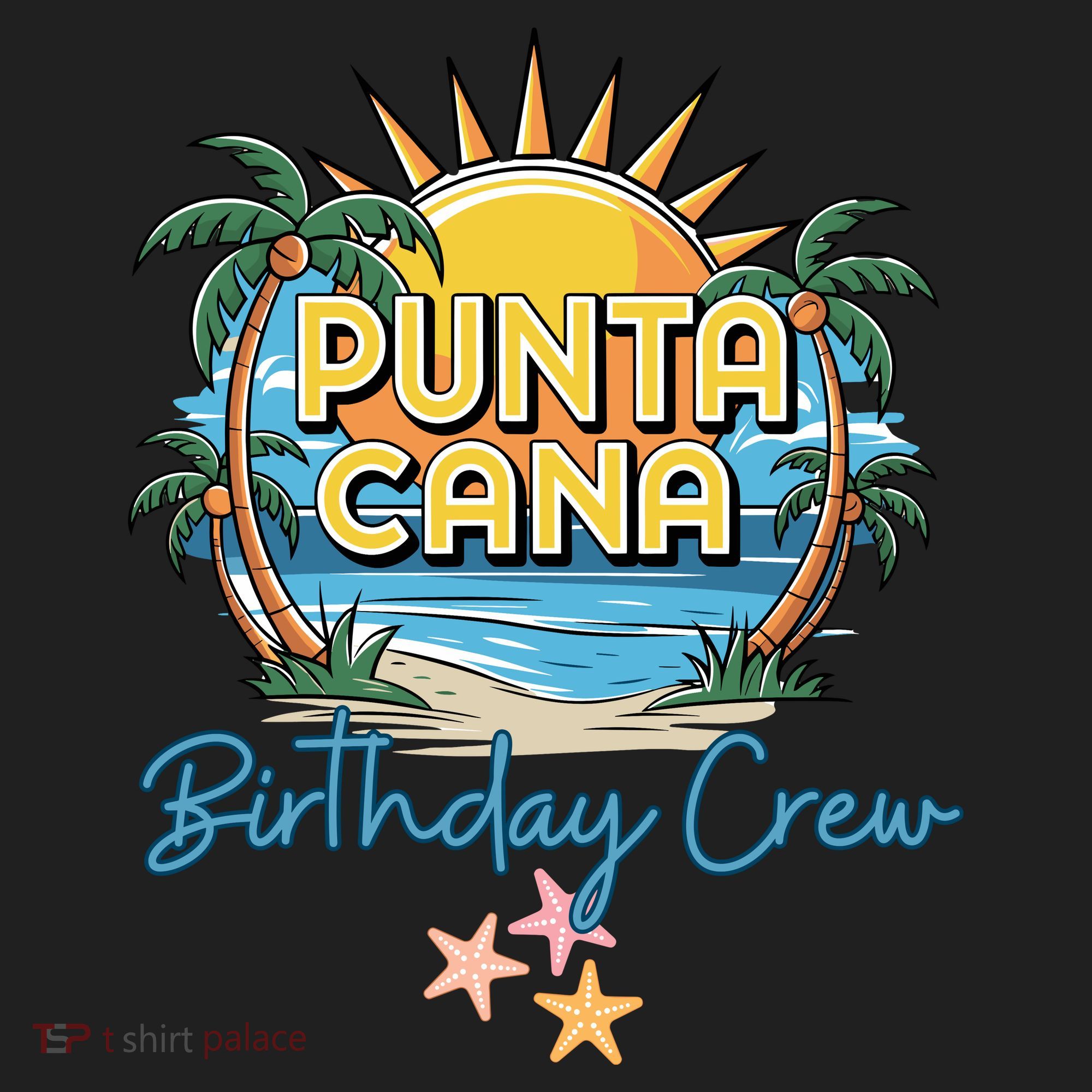 Punta Cana Birthday Crew Tropical Celebration Vibes Beanie