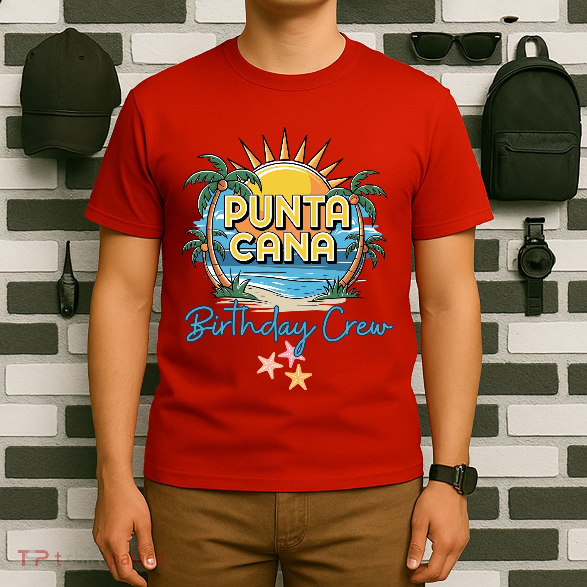 Punta Cana Birthday Crew Tropical Celebration Vibes T-Shirt
