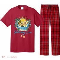 Punta Cana Birthday Crew Tropical Celebration Vibes Pajama Set thumb 0