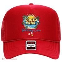 Punta Cana Birthday Crew Tropical Celebration Vibes Hat thumb 0