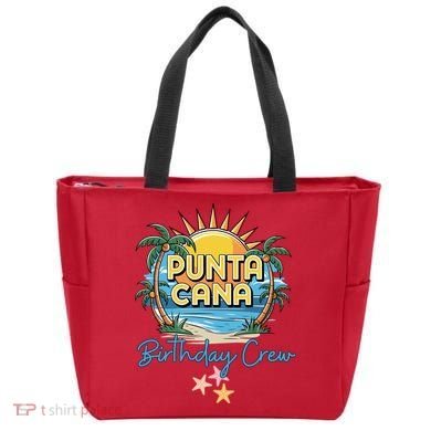 Punta Cana Birthday Crew Tropical Celebration Vibes Tote Bag