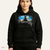 Panama City Beach Florida Palm Tree Sunglasses Souvenir Hoodie thumb 5